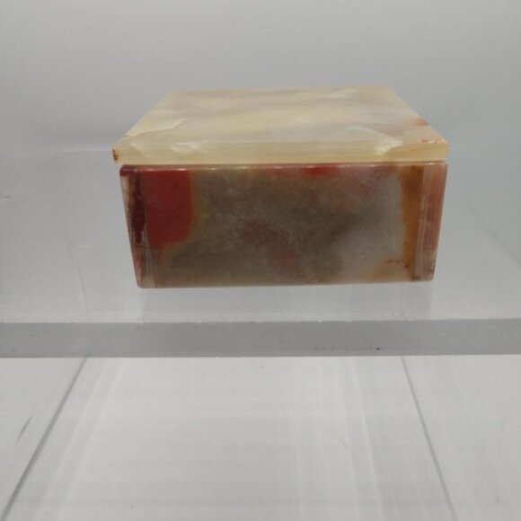 Onyx Box with Lid - 4" x 4" - Picture 7 of 10
